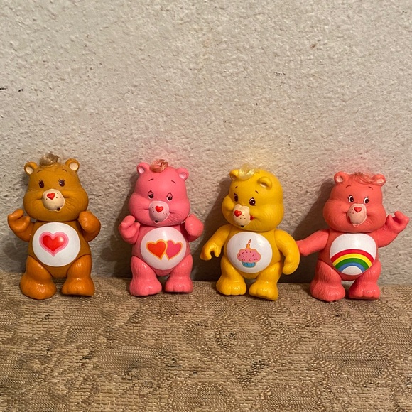 Kenner Other - Vintage Lot of 4 Posable Care Bear Figures